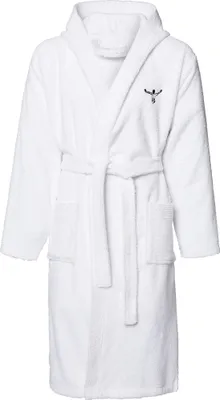 Produktbild von Chiemsee Uni Bademantel mit Kapuze 100% Baumwolle weiss, Bekleidungsgröße:XXXL