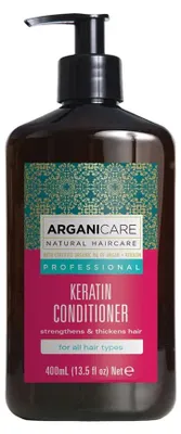 Produktbild von Arganicare, Keratin, Haarspü lung, Pflegend & Krä ftigend, 400 ml