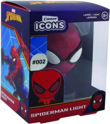 Obrázek produktu pro Paladone Stolní lampa Marvel 3D Icon Spider-Man 10 cm