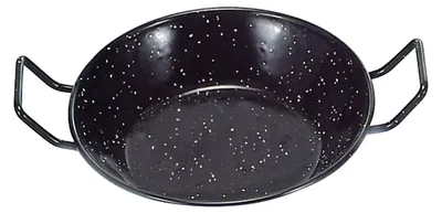 Produktbild von Garcima Doppeltiefe Bratpfanne mit emaillierten Griffen - 28 cm
