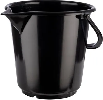 Image de Seau APS Profi, contenance : 10,00 litres, hauteur : 285 mm, ø : 285 mm, noir