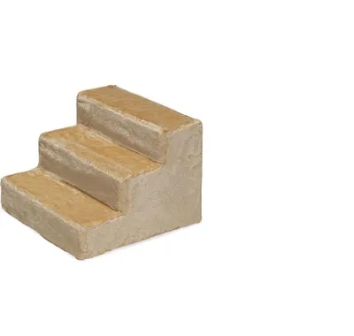 Produktbild von Karlie Easy Step Hundetreppe Plüsch/Holz beige 43 x 41 x 29 cm