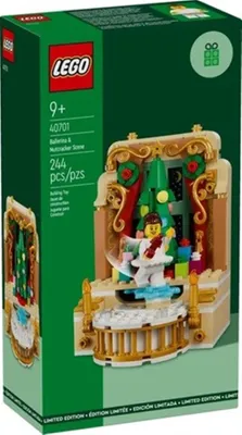 Produktbild von Lego 40701 Szene mit Ballerina und Nussknacker