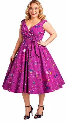 Productafbeelding van Miss Lavish London: jurken voor dames, plusmaten, retro, swing, bloemenprint, rockabilly, jaren '40