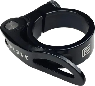 Obrázok produktu pre Kliešt na sedlo s rýchloupínakom, hliníková zliatina, 31,8 mm, čierna, nastaviteľná sedlovka pre bicykle