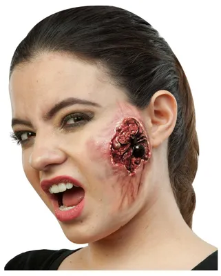 Produktbild von Spinnenbisse Halloween Latexwunde