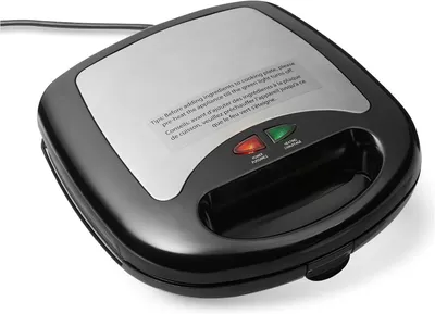 Imagen del producto de Sandwichera 3 en 1: sandwichera, plancha para panini y plancha para gofres. Placas de cerámica intercambiables. 700 W