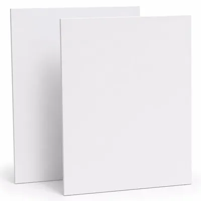 Produktbild von Artina Malkarton, 60x80cm, Weiß, 2er Set, Malpappe, 100% Baumwolle, Leinwand