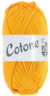 Produktbild von Lana Grossa Cotone 092 Gelborange 50g