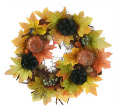 Image de Couronne d'automne Décoration, Ø 34 cm