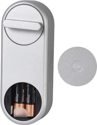 Produktbild von Yale Battery Cover Silver – Ideal für den täglichen Gebrauch und hohe Sicher