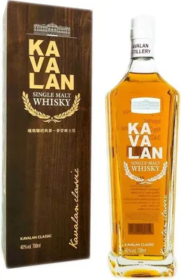 Produktbild von Kavalan classic Single Malt + Box 700ml 40 % Vol.