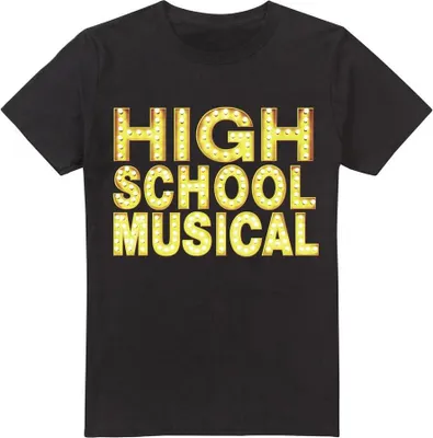 Produktbild von High School Musical - T-Shirt für Herren TV5267 (S) (Schwarz)