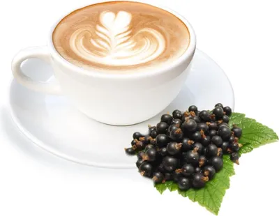 Produktbild von Schwarze Johannisbeeren Cappuccino Pulver 500g