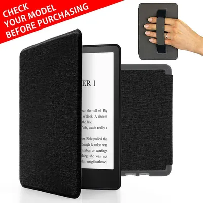 Produktbild von Hülle Kindle 11.Gen RS23CV C2V2L3 2022-2024 Handschlaufe Auto Sleep Wake Schwarz