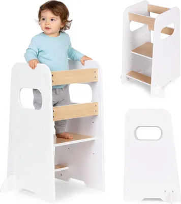 Obrázek produktu pro Montessori nastavitelná kuchyňská schůdková stolička pro děti