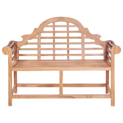 Zdjęcie produktu dla vidaXL Ławka ogrodowa 127x58,5x92,5 cm z litego drewna tekowego