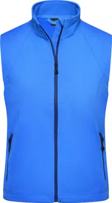 Produktbild von Ladies' Softshell Vest Modische Softshellweste azur, Gr. XL