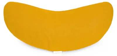 Produktbild von yogabox Yogakissen Halbmond BASIC - dotter 40 x 17 x 12 cm Buchweizenschalen