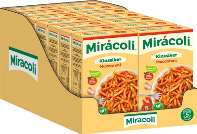 Produktbild von MIRACOLI™ 5 Portionen Maccaroni Klassiker 14x560,4g