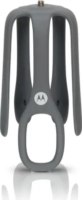 Produktbild von Motorola Nursery Babyfon Halterung Kamera Halterung - Ständer für verschiedene Oberflächen - Verwendung im Kinderwagen und Auto - 4 x 4 x 14 cm - Kunststoff - Schwarz