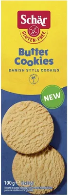 Produktbild von Schär Butter Cookies Danish Style 100g