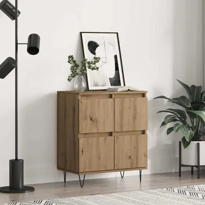 Produktbild von "2026 Aktion"Sideboard/Kommode - elegantes Design - Buffetschrank - Artisan-Eiche 60x35x70cm NEU192919 - Kommoden