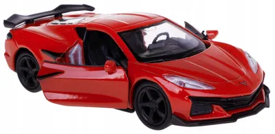 Produktbild von Welly Chevrolet Corvette Z06 2023 Modellauto rot