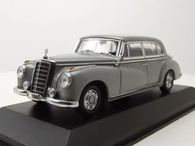 Produktbild von Mercedes 300 W186 1951 grau Modellauto 1:43 Maxichamps