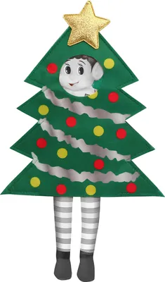 Immagine prodotto di Costume da albero di Natale per bambola gnomo Accessori divertenti per il Natale