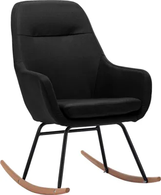 Obrázok produktu pre hojdacie kreslo vidaXL Black Fabric