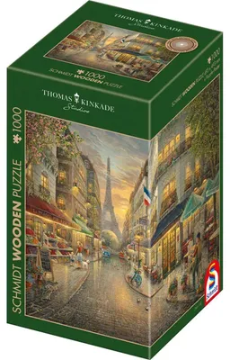 Produktbild von Schmidt Spiele Holzpuzzle Thomas Kinkade Studios: Malerisches Paris