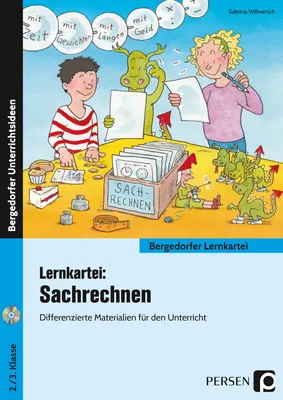 Produktbild von Lernkartei: Sachrechnen