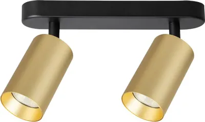 Zdjęcie produktu dla Reflektor sufitowy Milagro PIPE SPOT 2xGU10 złoty IP20
