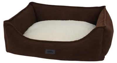 Produktbild von Komfortbett eckig "KAMBA" braun