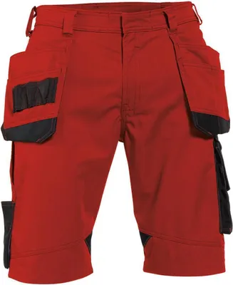Produktbild von Dassy Arbeitsshorts mit Holstertaschen Bionic 250071 PESCO63 Gr. 66 rot/schwarz