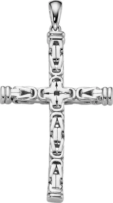 Produktbild von Anhänger Smart Jewel Kreuz, Silber 925 Silber Onesize Rhodiniert, Glanz