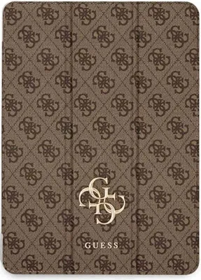 Produktbild von Guess Folio iPad Pro 12.9 inch (2021) Book Case Tablet Cover - Brown - 4G