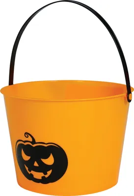 Produktbild von Halloween Süßigkeiten Eimer mit Licht - 15x20 cm -