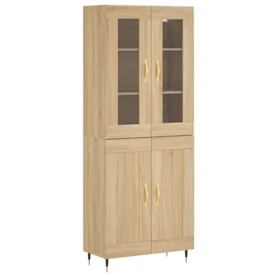 Zdjęcie produktu dla vidaXL Deska wysoka dąb sonoma 69,5x34x180 cm Materiał drewnopochodny