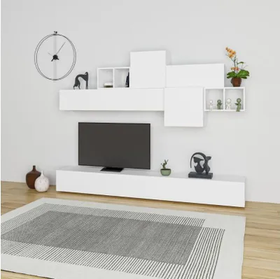 Immagine prodotto di Parete attrezzata 260 cm bianco opaco Tromen