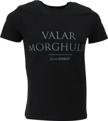 Produktbild von gozoo Game of Thrones Herren T-SHIRT Valar Morghulis Freizeit TShirt Shirt Men, Größe:L