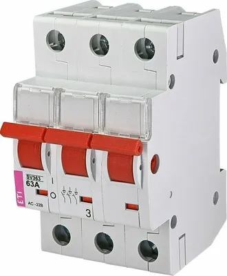 Produktbild von ETI Lastschalter SV363 3-polig 63 A