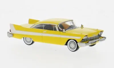 Produktbild von Brekina 19681 - 1/87 Plymouth Fury, gelb/weiss, 1958 - Neu