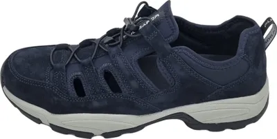 Produktbild von Rieker Herren Sneaker elegant Leder Reißverschluss 11903, Größe:41 EU, Farbe:Blau