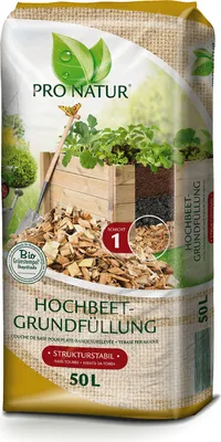 Produktbild von Pro Natur Hochbeet-Grundfüllung 50l