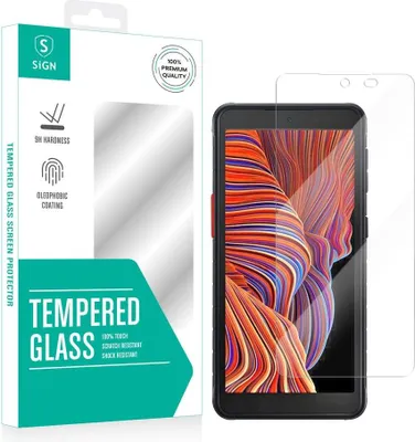 Produktbild von Displayschutzfolie aus gehärtetem Glas für Samsung Galaxy Xcover 5