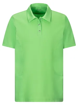 Produktbild von Polo-Kasack, lemongreen, Größe M : M : lemon green : 52% Baumwolle 45% Polyester 3% Elasthan