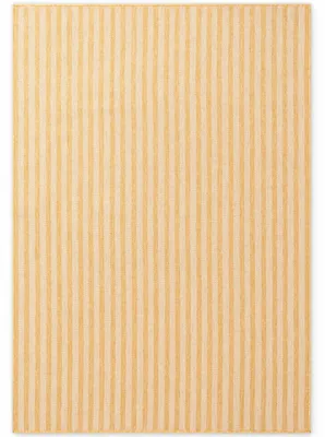 Produktbild von Ted Baker Flachgewebeteppich Linley, Wetterfest, Streifen, Pflegeleicht, Ocker