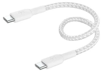 Image de Belkin BoostCharge câble USB USB 2.0 0,15 m USB C Blanc